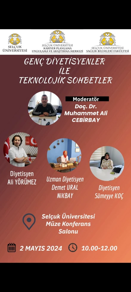 Genç Diyetisyenler ile Teknolojik Sohbetler